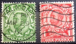 GRANDE BRETAGNE               N° 129/130                            OBLITERE - Used Stamps