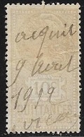 TIMBRE QUItTANCE N° 11 -  10 C Gris  -  OBLITERE - Stamps