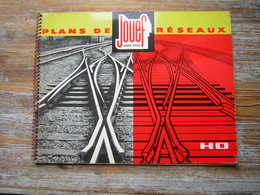 CATALOGUE 1962 PLANS DE RESEAUX JOUEF MARQUE DEPOSE  H O   / TRAIN CHEMIN DE FER - Littérature & DVD