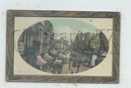 Hull Or Kingston Upon Hull (Royaume-Uni, Yorkshire) : Market Place, Shops And Coupling In 1909 (lively) PF - Hull