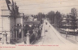 [88] Vosges > Charmes Sur Moselle Le Pont Et L'avenue De La Gare - Charmes