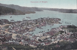 CPA / Bergen (Norway Norvège) Panorama     Ed Chrom Bergen   110 - Noorwegen