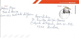 Portugal Used Stationary Cover Bird Stamp - Brieven En Documenten
