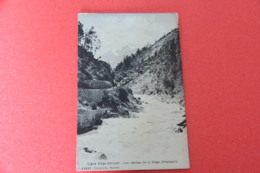 Valais Ligne Viege Zermatt Les Rapides 1909 - Viège