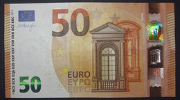 50 EURO P004F4 Netherlands DRAGHI Serie PB Perfect UNC - 50 Euro