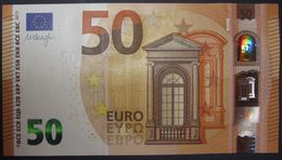 50 EURO S005H1 Italy DRAGHI Serie SE Ch 05 Perfect UNC - 50 Euro