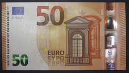 50 EURO S016E2 Italy DRAGHI Serie SD Ch 34 Perfect UNC - 50 Euro