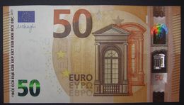 50 EURO E007A1 FRANCE DRAGHI  Serie EB Perfect UNC - 50 Euro