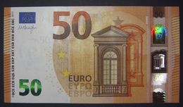 50 EURO W00A1 GERMANY DRAGHI  Serie WA Perfect UNC - 50 Euro