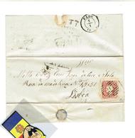 PORTUGAL     1864 LETTRE  PORTO-LISBOA - Covers & Documents