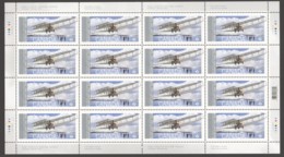 2009  First Flight In Canada Centennial  <Silver Dart> Complete Sheet Of 16 Sc 2317 - Volledige & Onvolledige Vellen