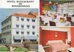 Hôtel-Restaurant Du Bourbonnais, Place Epinat, Vichy - Carte Non Circulée - Alberghi & Ristoranti