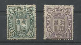 ESPAÑA  EDIFIL  154/55   MH  * - Ungebraucht