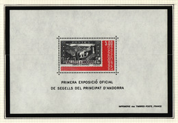 Andorre Français - Andorra Bloc Feuillet 1982 Y&T N°BF1 - Michel N°B1 *** - Chapelle De Meritxell - Blocks & Sheetlets