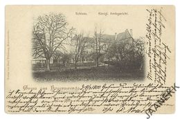 HOYERSWERDA Schloss, Königl. Amtsgericht, Verlag Von Paul Thiemann - Hoyerswerda