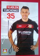 Bayer 04 Vladlen Yurchenko Signed Card - Handtekening