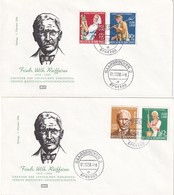 SAAR LOT DE 2 FDC - FDC