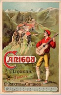 PUBLICITES -- Canigou - Liqueur De L'Abbaye De St Martin Du Canigou - Publicidad