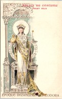 PUBLICITES -- Palais Du Costume - Projet Felix - Epoque Byzancine  Chéodora - Werbepostkarten