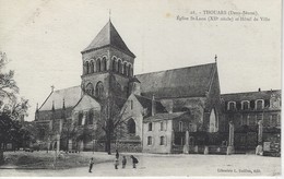 79 ( Deux Sevres  ) - THOUARS - Eglise St Laon ( XII E Siecle ) Et Hotel De Ville - Thouars