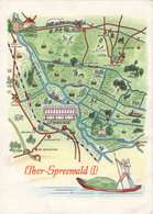 Germany > Brandenburg > Luebben (Spreewald I), Map, Ungebraucht - Unused - Luebben (Spreewald)