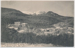 St. Cergue En Hiver - Vue Du Grand Hotel - Saint-Cergue