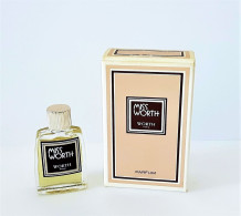 Miniatures De Parfum MISS WORTH  De WORTH   PARFUM   5 Ml  + BOITE - Miniatures Femmes (avec Boite)