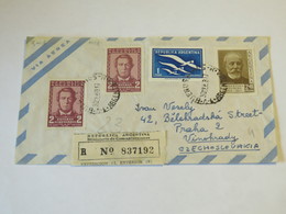 Argentina Airmail Cover 1981 - Used Stamps