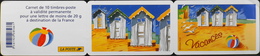 FR 2005 - Vacances - Bande Carnet Autoadhésif N° BC53 Y & T - 10 Timbres à Validité Permanente 20gr - NEUFS - Postzegelboekjes