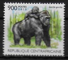 CENTRAFRIQUE    N° 4090 * *  Gorilles - Gorillas