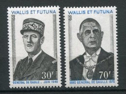 12876 WALLIS ET FUTUNA  N° 180/1 ** 30F, 70F  Anniversaire De La Mort Du Général De Gaulle   1971   TB/TTB - Unused Stamps