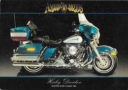 American Motos Toulouse - Harley Davidson, "Electra Glide Classic" 1994 - Carte Non Circulée - Motos