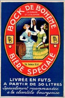 PUBLICITE -- Bock De Bohême Bierre Spécial - Brasseur  - HEM - LANNOY - Publicidad