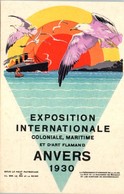 PUBLICITE -- Exposition Internationale Coloniale Maritime Et D'art Flamand - ANVERS 1930 - Publicité