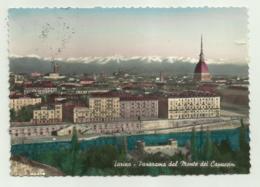 TORINO - PANORAMA DAL MONTE DEI CAPPUCINI VIAGGIATA FG - Panoramische Zichten, Meerdere Zichten