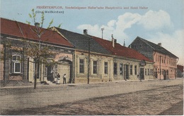 Delcampe - AK Ungarisch Weißkirchen Bela Crkva Бела Црква Fehértemplom Vendelinigasse Hotel Haller Österreich Ungarn Србија Serbien - Serbien