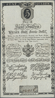 Austria / Österreich: Wiener Stadt Banko-Zettel 5 Gulden 1806, P.A38, Great Original Shape And Stron - Oostenrijk