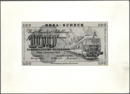 Austria / Österreich: Design Study Of A Designer From The Austrian States Printing Works For A 100 S - Austria