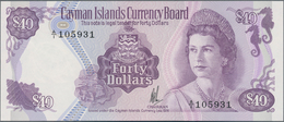 Cayman Islands: 40 Dollars L.1974, P.9, One Of The Key-notes Of The Cayman Islands In Perfect UNC Co - Iles Cayman