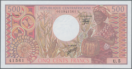 Central African Republic / Zentralafrikanische Republik: 500 Francs 1980 P.9 In UNC And 1000 Francs - Repubblica Centroafricana