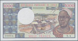 Congo / Kongo: Banque Centrale Des États Del'Afrique Centrale - République Populaire Du Congo 1000 F - Ohne Zuordnung