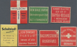 Denmark  / Dänemark: Set With 7 Notgeld/stamp Issues Of 1 Oere With Different Advertising Text On Ba - Dänemark