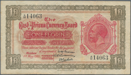 East Africa / Ost-Afrika: The East African Currency Board 1 Florin 1920, P.8, Excellent Condition, S - Sonstige – Afrika