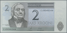 Estonia / Estland: Lot With 60 Banknotes Containing 20 X 2 Krooni 2007 With Running Serial Numbers P - Estonia