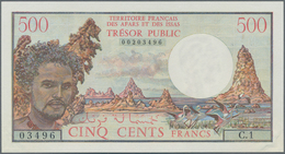 French Afars & Issas: Trésor Public - Territoire Français Des Afars Et Des Issas 500 Francs ND(1975) - Other & Unclassified