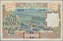 French Somaliland / Französisch Somaliland: Trésor Public - Côte Française Des Somalis 5000 Francs N - Andere - Afrika