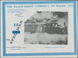 Great Britain / Großbritannien: Wales - The Black Sheep Company Ltd., Set With 4 Advertising Notes 1 - Sonstige & Ohne Zuordnung