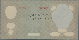 Hungary / Ungarn: 20 Pengö 1930 Front Proof Specimen With Perforation "MINTA", Multicolored With Red - Ungarn