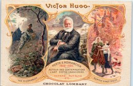 PUBLICITE -- Chocolat LOMBART -- Victor Hugo - Advertising