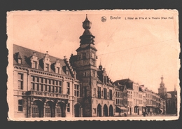 Binche - L'Hôtel De Ville Et Le Théâtre (Vaux Hal) - Binche